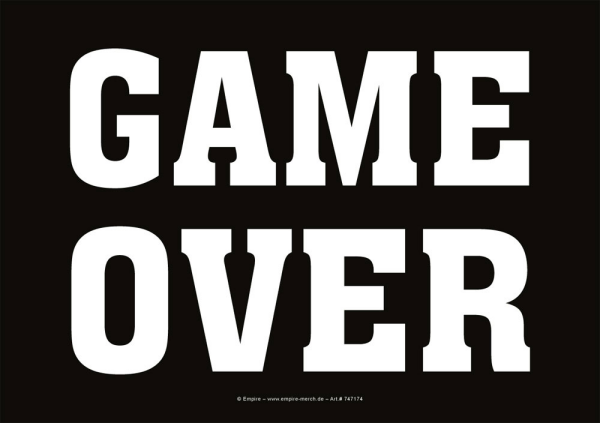 Game Over - Sticker - Sticker