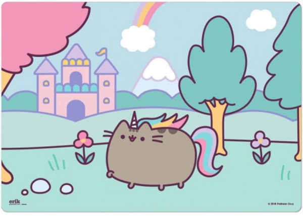 Pusheen - Schreibtischunterlage - Unicorn