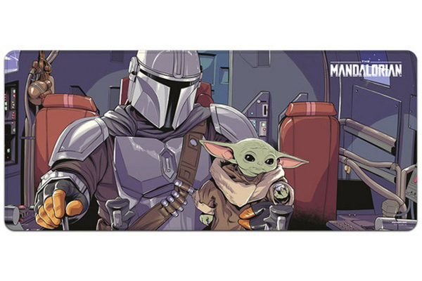 Star Wars The Mandalorian - Schreibtischunterlage - Gaming Mousepad