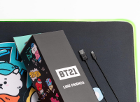 BT21 - Schreibtischunterlage - Gaming Mousepad LED