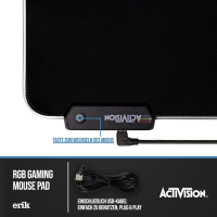 Activision - Schreibtischunterlage - Gaming Mousepad LED