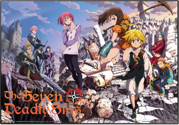 Seven Deadly Sins - Schreibtischunterlage - Anime-Serie