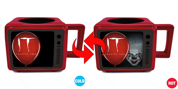 Retro TV Tasse - Heat-Changing Mugs - It - Stephen King