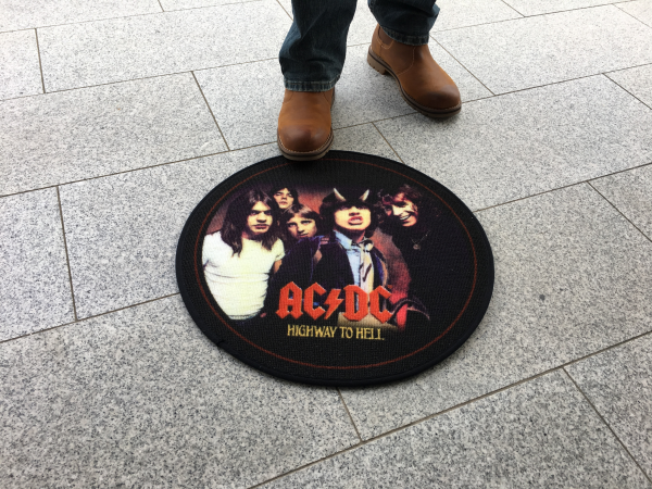 AC/DC - Schallplatte - Ø 50cm