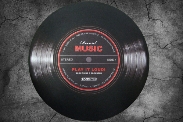 Record Music - Ø 60cm - Play it loud