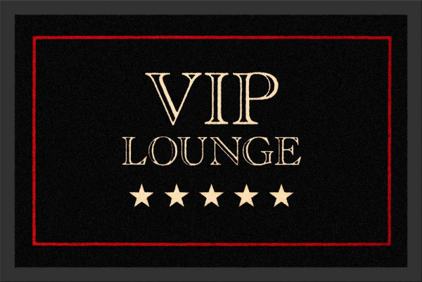 Fußmatte - VIP Lounge (schwarz)