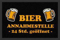 Fußmatte - Bier Annahmestelle