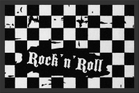 Fußmatte - Checkered Rock n Roll