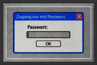 Fußmatte - Passwort