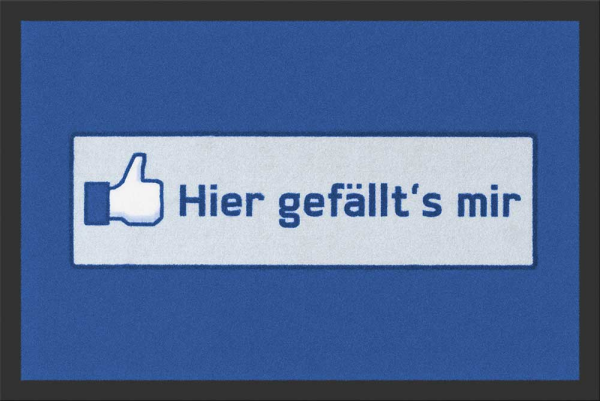 Fußmatte - Hier gefällt´s mir -Like