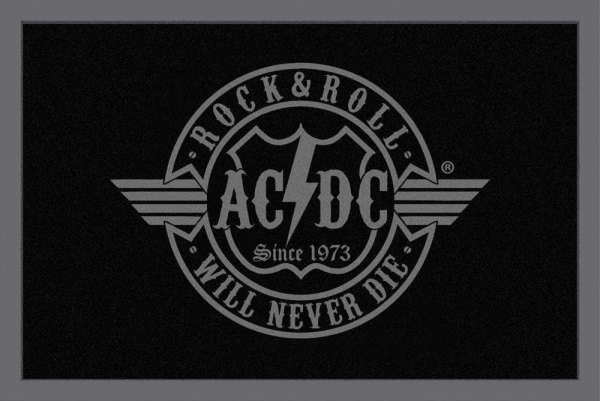 Fußmatte - AC/DC - R´n´R will never die