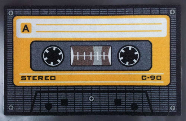 Fußmatte - Tape - orange