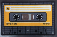 Fußmatte - Tape - orange