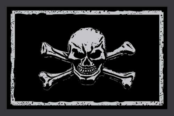 Fußmatte - Skull Classic