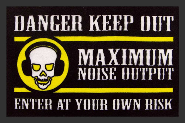 Fußmatte - Danger Keep Out