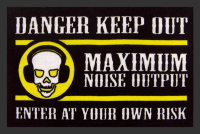 Fußmatte - Danger Keep Out