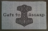 Fußmatte - Wikinger Gate to Asgard