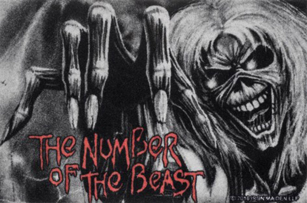 Fußmatte - Iron Maiden The Number of the Beast The Number of the Beast