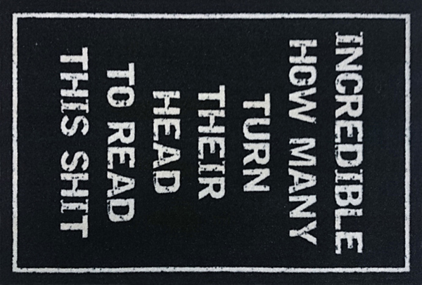 Fußmatte - Incredible