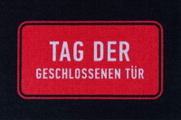 Fußmatte - Tag der geschlossenen Tür