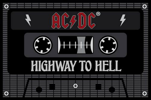 Fußmatte - AC/DC - Tape
