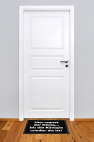 Fußmatte - Türmatten - Hier regiert der König