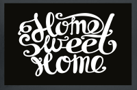 Fußmatte - Türmatten - Home sweet home