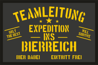 Fußmatte - Türmatten - Expedition Bierreich