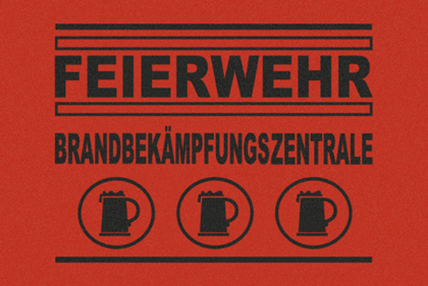 Fußmatte - Feierwehr