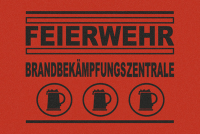 Fußmatte - Feierwehr