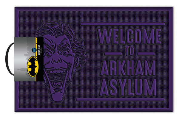 Gummitürmatte - Türmatten - The Joker - Welcome to Arkham Asylum