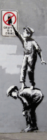 TP 822 Banksy - Grafitti - Crime