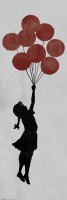 TP 823 Banksy - Girl - Ballons