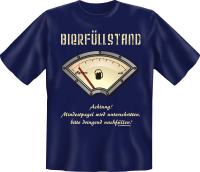 Bierfüllstand - Tankuhr - Textilien - T-Shirt