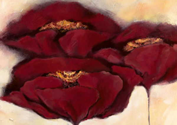 Filatov, Elena - Kunstdruck - Mohn in Milch I