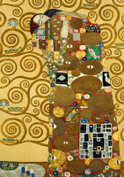 Klimt, Gustav - Kunstdruck - Die Erfüllung