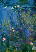 Monet, Claude - Kunstdruck - Nympheas