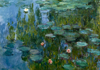 Monet, Claude - Kunstdruck - Seerosen (Nympheas)