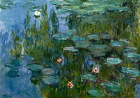 Monet, Claude - Kunstdruck - Seerosen (Nympheas)