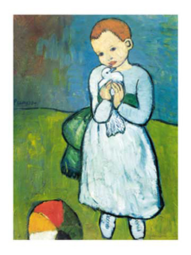 Picasso, Pablo - Kunstdruck - L´Enfant Au Pigeon