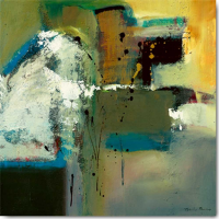 Barnes, Natasha - Kunstdruck - Abstract in Green I