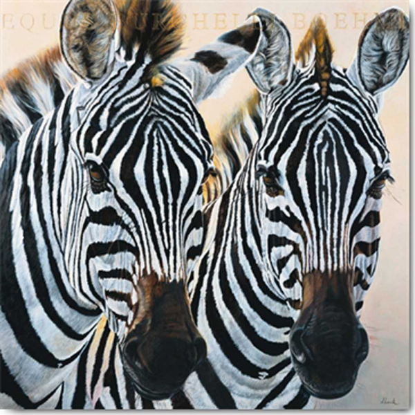 Beck, Danielle - Kunstdruck - Zèbres de Gol