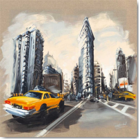 Blondel, Sandrine - Kunstdruck - New York - Flatiron...