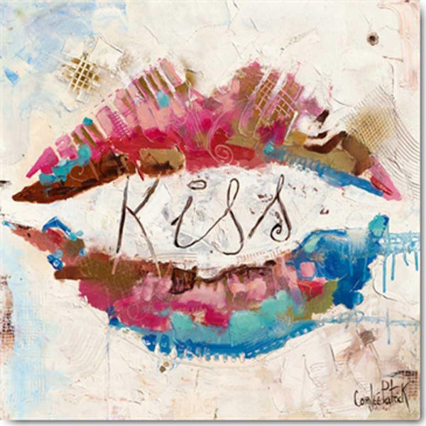 Cornée, Patrick - Kunstdruck - Kiss