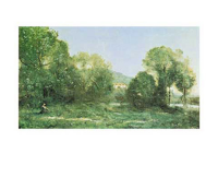 Corot, J.B.C. - Kunstdruck - Etang à ville dAvray