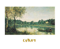 Corot, J.B.C. - Kunstdruck - Létang de ville dAvray