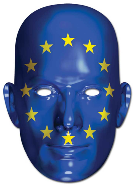 Europa Flagge - Masken - Promi Maske