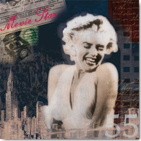 Frazier, Tom - Kunstdruck - Superstar I