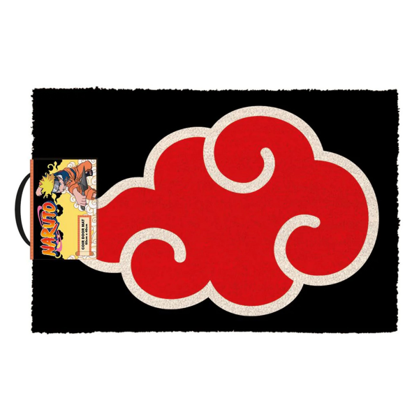 Fußmatte Kokos - Türmatte Kokos - Naruto - Akatsuki Symbol