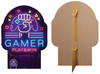 Gaming Pappaufsteller Game Controller